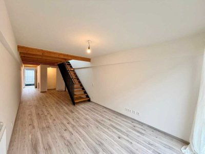 frisch renovierte Maisonette-Wohnung mit Balkon, Keller & Stellplatz