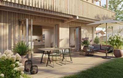 3-Zimmerwohnung mit großzügiger Terrasse und Garten