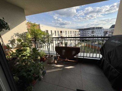 Stilvolle 4,5-Zimmer-Wohnung mit Einbauküche und Balkon