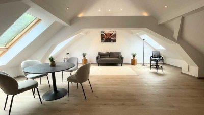 Licht - Raum - Zuhause. Neu errichtete 2-Zi.-DG-Wohnung mit moderner Ausstattung, Smart-Home-System