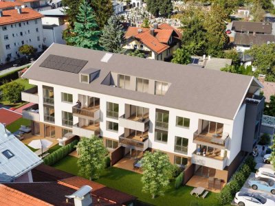 Mitten im Ort. Ländlicher Charme. Neubau-3-Zimmer-Wohnung