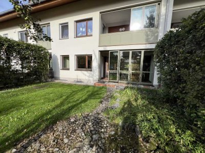 Bezugsfrei u. PROVISIONSFREI !!! 3,5-Zimmer Gartenwohnung – modernisiert, mit Loggia und Einbauk