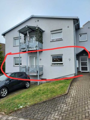 Gepflegte 2-Zimmer Wohnung im EG mit Balkon in Pirmasens-Erlenbrunn