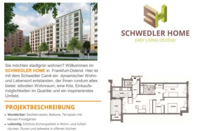 Tausche moderne 3-Zi.-Wohnung (92 m²) gegen 2-Zi.-Wohnung