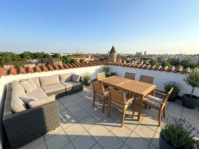 Geborgen wohnen, urban leben – Eigentumswohnung mit Ausblick und Wohlfühlcharakter in Augsburg