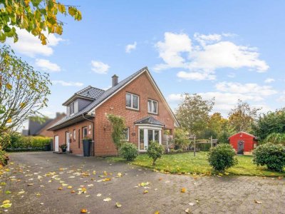 Charmantes Einfamilienhaus mit 5 Zimmern, Vollkeller und Sauna und in ruhiger Lage in Harsefeld