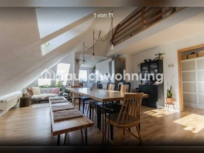 Tauschwohnung: Bright 2 level apartment with balcony