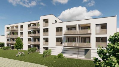 Erstbezug: exklusive 3-Zimmer-Wohnung mit Balkon in Deggendorf