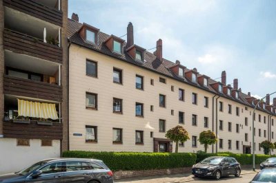 Renovierte 2 Zimmer Dachgeschosswohnung ab sofort!