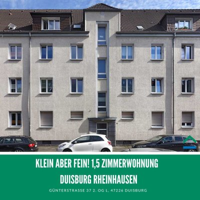 Klein aber fein! 1,5 Zimmerwohnung in Rheinhausen