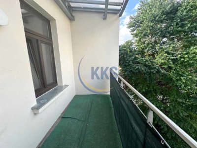Balkonwohnung mit EBK Nähe Auensee ab 01.09.2025!!!