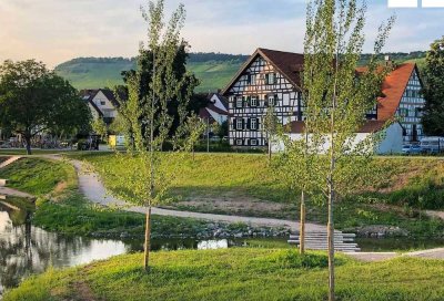 Idyllische 2,5 Zimmer Etagenwohnung mit EBK in Weinstadt-Großheppach