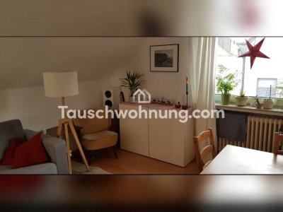 Tauschwohnung: Gut geschnittene 3-Zimmer-Dachgeschoss-Wohnung