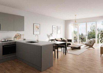 Weißensee: ERSTBEZUG im NEUBAU ab Anfang 2026: 4-6-Zi-Whg mit 133 m² + SÜD-TERRASSE