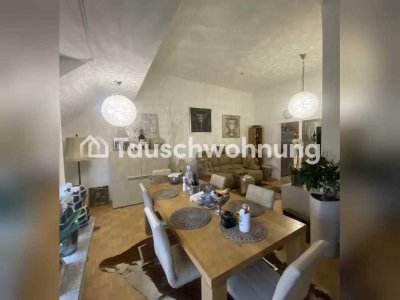 Tauschwohnung: Helle4Raum Dachgeschoss Wohnung mit Aufzug