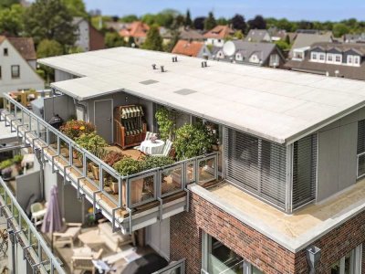 Penthouse-Flair am Bürgerpark - Exklusive Eigentumswohnung mit großer Dachterrasse