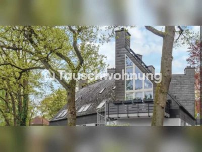 Tauschwohnung: Moderne Maisonette mit Garten 131m2