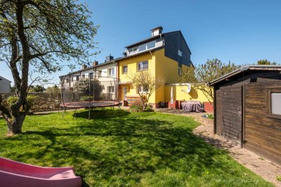 PURE Raumwunder als hochwertig saniertes Reiheneckhaus mit großzügigem Gartengrundstück in Pulheim