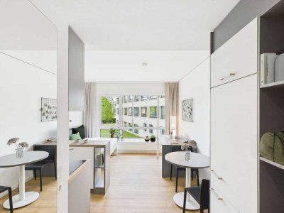 Erstbezug nach Sanierung: Moderne + möblierte 1-Zimmer-Wohnung am Campus Riedberg | Bigger Bude