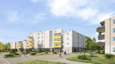 ERSTBEZUG „ein viertel grün“ - ein Traum für Familien - 4 Zimmerwohnung in zentraler Lage mit Balkon