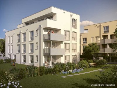 2-Zimmer-Wohnung in Dornstadt »ETW im Neubaugebiet Hahnenweide« - Gartenanteil