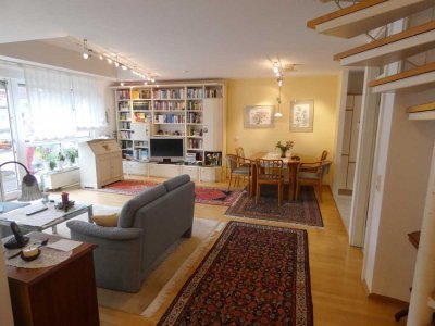Charmante 3-Zimmer-Maisonettewohnung mit Balkon und TG-Stellplatz in Knielingen