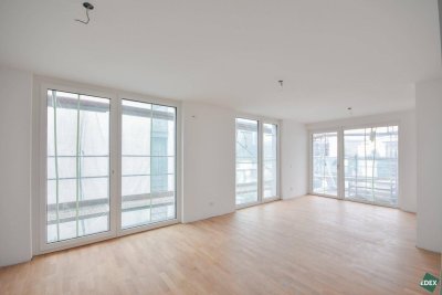 Erstbezug: Schöne 3-Zimmer-Wohnung mit Balkon