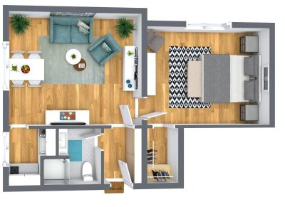 NEU RENOVIERT! 2-Zimmerwohnung im Zentrum von Spittal - TOP 5