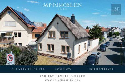 SOFORT VERFÜGBAR! Renoviertes Einfamilienhaus in TOP-Lage mit Garten in Kelsterbach!