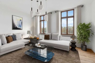 Gemütliche 2-Zimmer-Erstbezug im Altbau – mit EBK & Mainblick