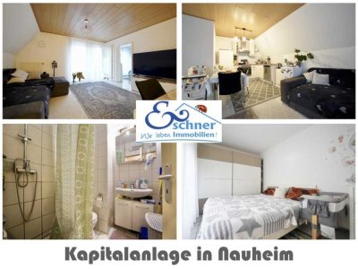 Gepflegte 3-Zimmer-Wohnung mit zwei Balkonen = Kapitalanlage mit solider Rendite in Nauheim