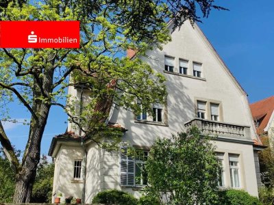 Außergewöhnliche denkmalgeschützte Stadtvilla in beliebter Lage