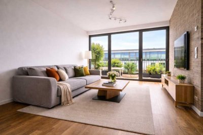 Bezugsfreies 2-Zimmer-Penthouse mit Balkon in begehrter Lage im Samariterviertel
