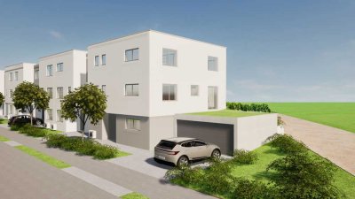 Eckhaus in unverbaubarer Feldrandlage mit Doppelgarage - MUSTERHAUS SAMSTAGS GEÖFFNET