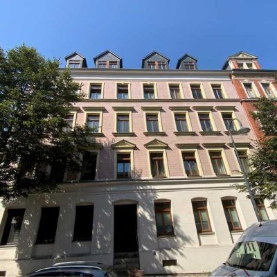 Solide Kapitalanlage, 2-Raum ETW, vermietet, DG mit Balkon, Chemnitz-Kaßberg