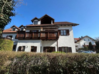 Familiengerechte 3-4-Zimmer-Wohnung mit Südwest-Balkon in Krailling