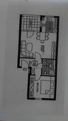 Geschmackvolle, gepflegte 2-Raum-Wohnung mit Einbauküche in Dettingen unter Teck