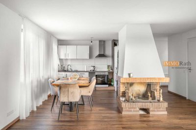 IMMORath.de - Sanierte Penthousewohnung mit Kamin und Dachterrasse