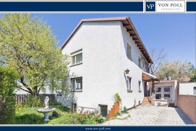 Sonniges Zweifamilienhaus in Obermenzing – flexible Wohnkonzepte & besonderes Potenzial