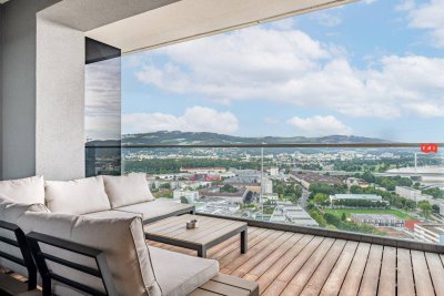 Bruckner Tower Linz - wohnen über den Dächern der Stadt