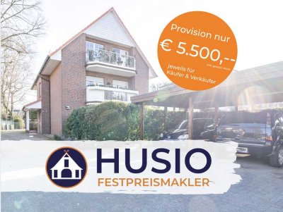 Gehobene 4-Zimmer-Maisonettewohnung mit "Hauscharakter", Gästebereich, Terrasse und Garten