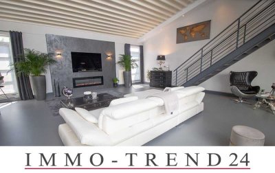 Exklusive Loftwohnung mit Atrium, Terrasse
und 2 PKW-Stellplätzen in Mönchengladbach-Rheydt