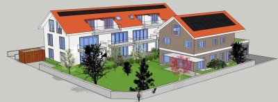 Bestlage Garching - ruhige exklusive Neubau Gartenwohnung Südseite