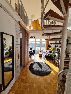 Schöne Maisonette-Wohnung (Kanzlerfeld) mit Süd-Balkon, Bad neu saniert 2026