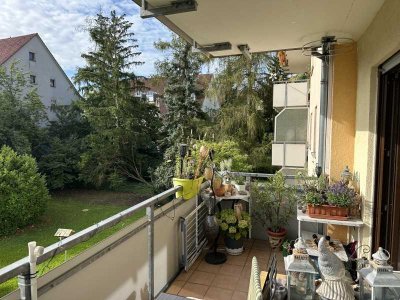 Oftersheim:  3 ZKB mit Balkon u. StPl, 1.OG, Fohlenweide 18