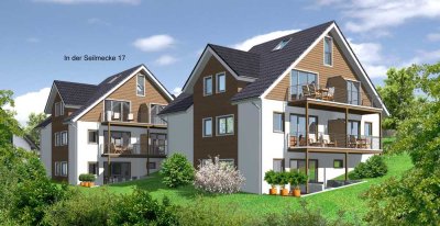 4 stilvolle 2-Raum-Neubauwohnungen in Schmallenberg ab 01.12.2025 zu vermieten