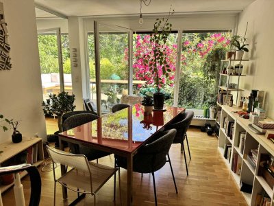Reserviert: Schöne 2-Raum-Maisonette-Wohnung mit Terrasse und Blick in den Wald