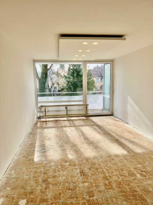 Nach Ihren Wünschen modernisierte, helle 4-Zi. Wohnung mit Süd-Balkon in zentraler Lage von Langen