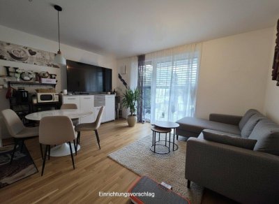 GEMÜTLICHE 2 Zimmerwohnung mit GARTEN und TERRASSE in Wels