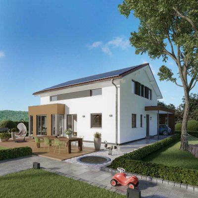 Sunshine 167 Ihr Traumhaus in großzügiger Ausführung  KFW40 Mit QNG und Fotovoltaik